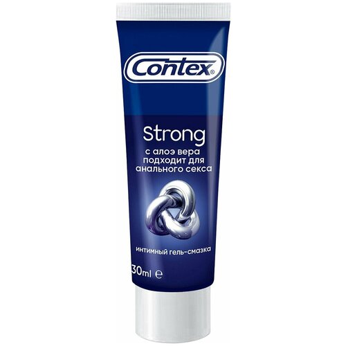 Contex / Гель-смазка Contex Strong с алоэ вера 30мл 2 шт