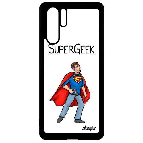 фото Чехол для мобильного huawei p30 pro, "супергик" видеоигра комичный utaupia