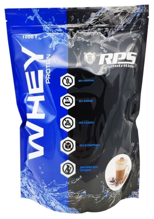 RPS Nutrition Whey Protein - 1000 грамм, мокачино