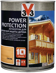 V33 антисептик Power Protection, 0.9 л, сосна