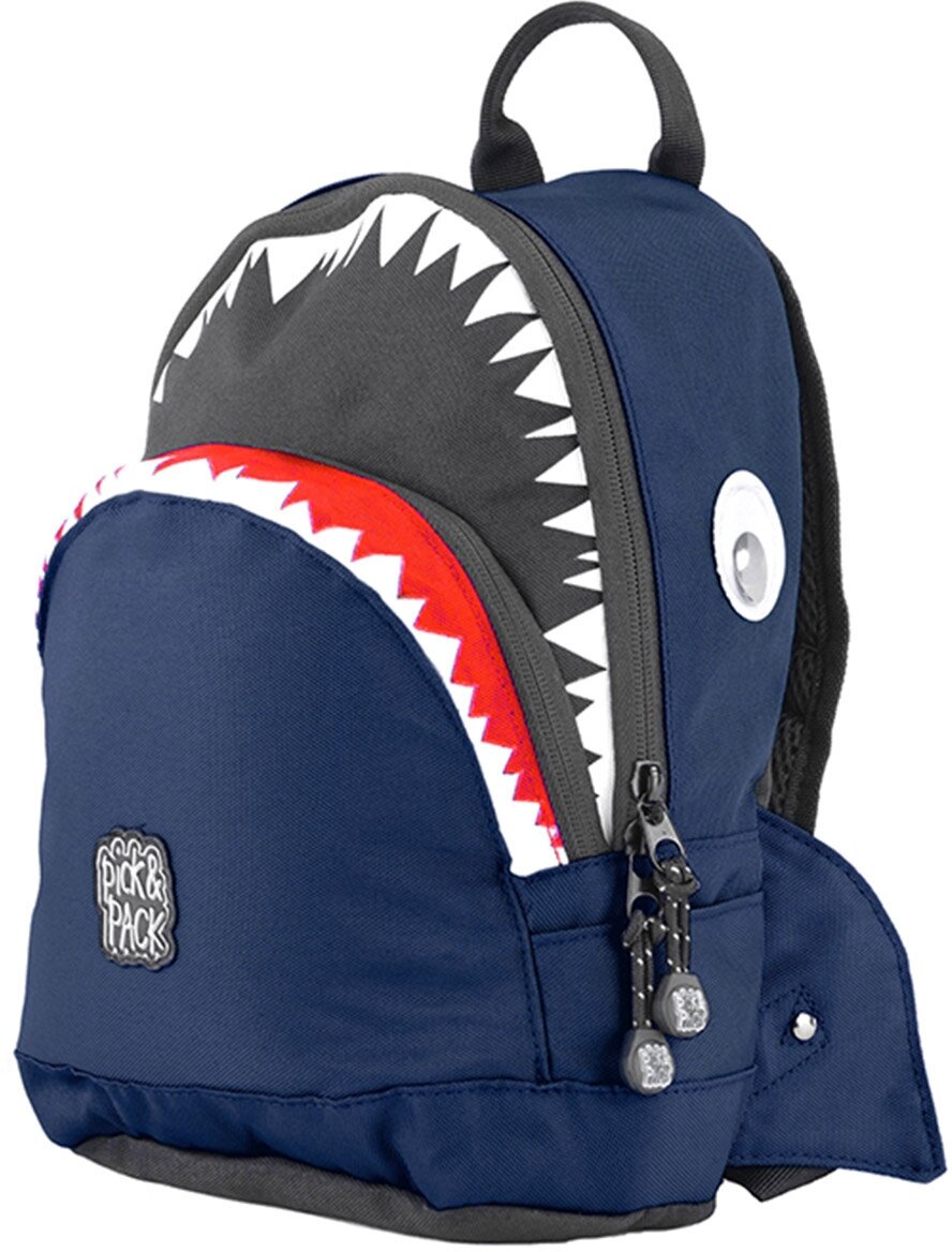 Рюкзак Pick & Pack PP961 Shark Shape Backpack S *14 Navy