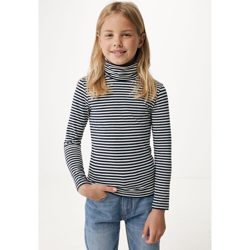 фото Водолазка mexx, размер 134/140, белый, синий