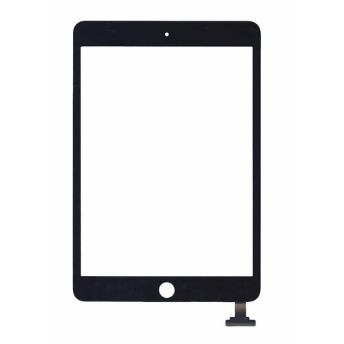 Сенсорное стекло (тачскрин) Ipad mini 3 (retina) no IC (A1599, A1600) черное OEM