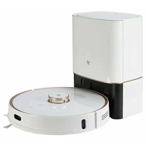 Робот-пылесос с базой самоочистки Xiaomi Viomi S9 White 4599000₽