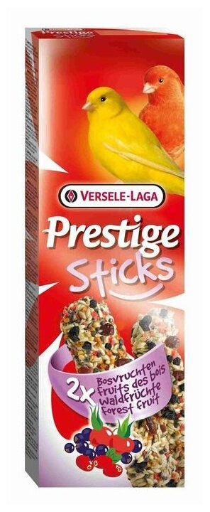 Versele-Laga Prestige палочки для канареек с лесными ягодами 2*30 г