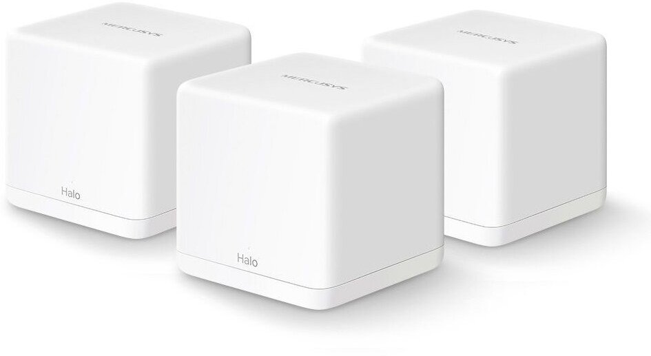 Wi-Fi Роутер Mercusys HALO H30G (3-PACK)