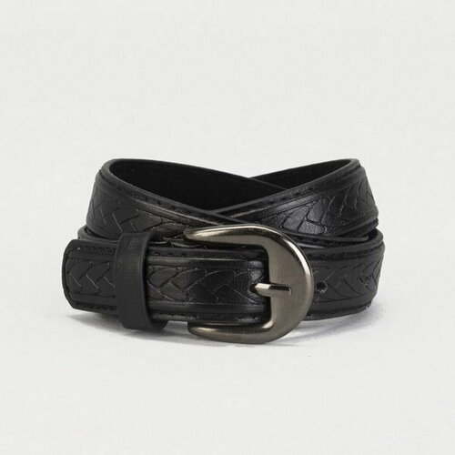 фото Ремень сима-ленд, размер 90, черный сима-лэнд