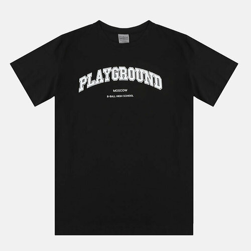 Футболка Playground Tee, размер 2XL, черный