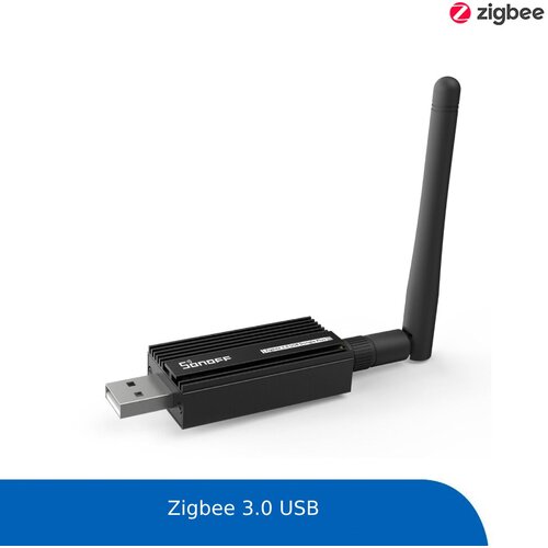 Стик SONOFF Zigbee 3.0 USB Dongle Plus-E термостатический клапан sonoff trvzb zigbee