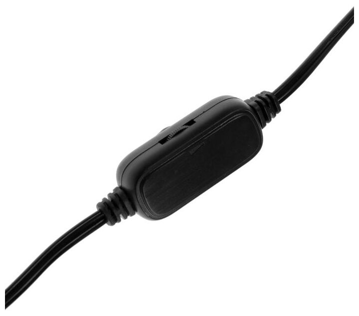 CBR CMS 336 Black, Акустическая система 2.0, питание USB, 2х3 Вт (6 Вт RMS), материал корпуса пластик, 3.5 мм линейный стереовход, регул. громк., длина кабеля 1 м, цвет чёрный - фото №3