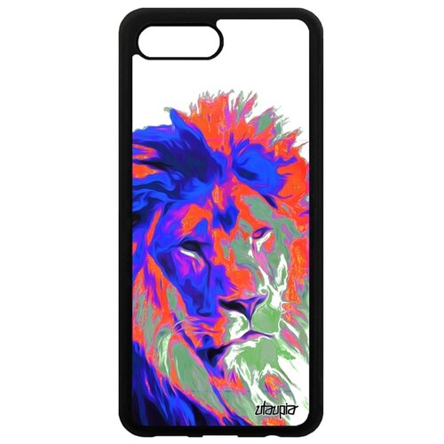 фото Чехол на мобильный honor 10, "лев" хищник царь utaupia