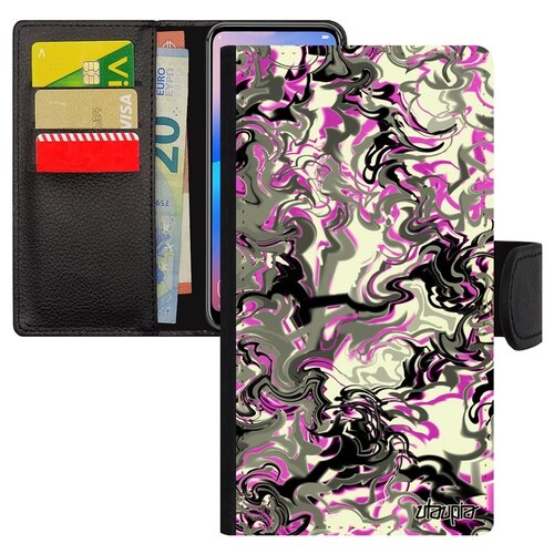 фото Чехол книжка на телефон samsung galaxy s7, "мраморный фон" форма узор utaupia