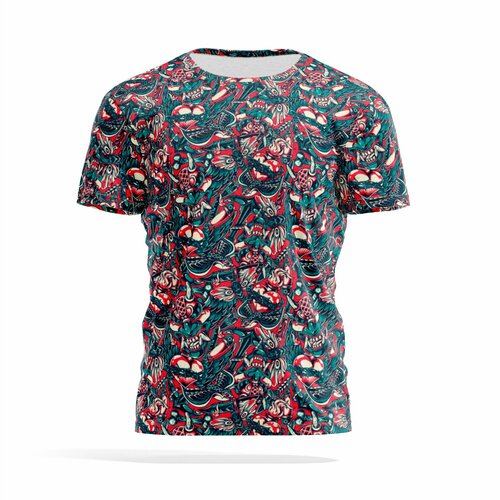 фото Футболка panin brand, размер m, серый