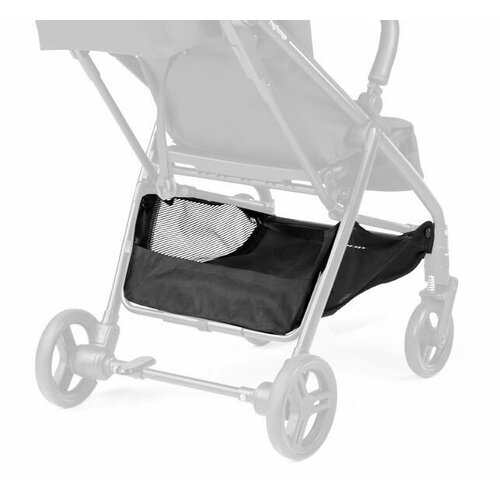 Корзина для коляски Peg Perego Selfie чёрный зонт и крепление для колясок peg perego parasol beige