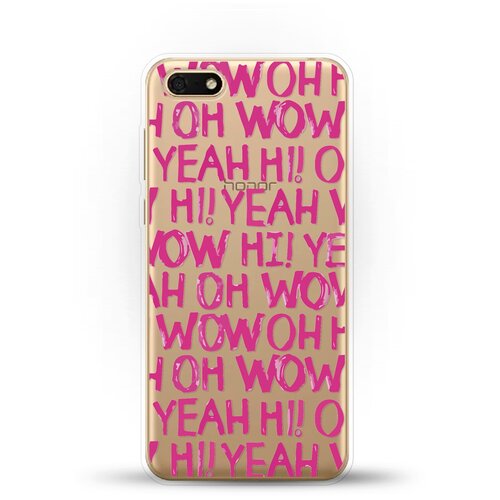 фото Силиконовый чехол oh yeah на huawei y5 prime (2018) andy & paul