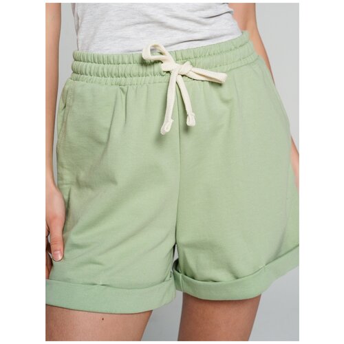 фото Шорты твое 76284 размер m-l, зеленый, women