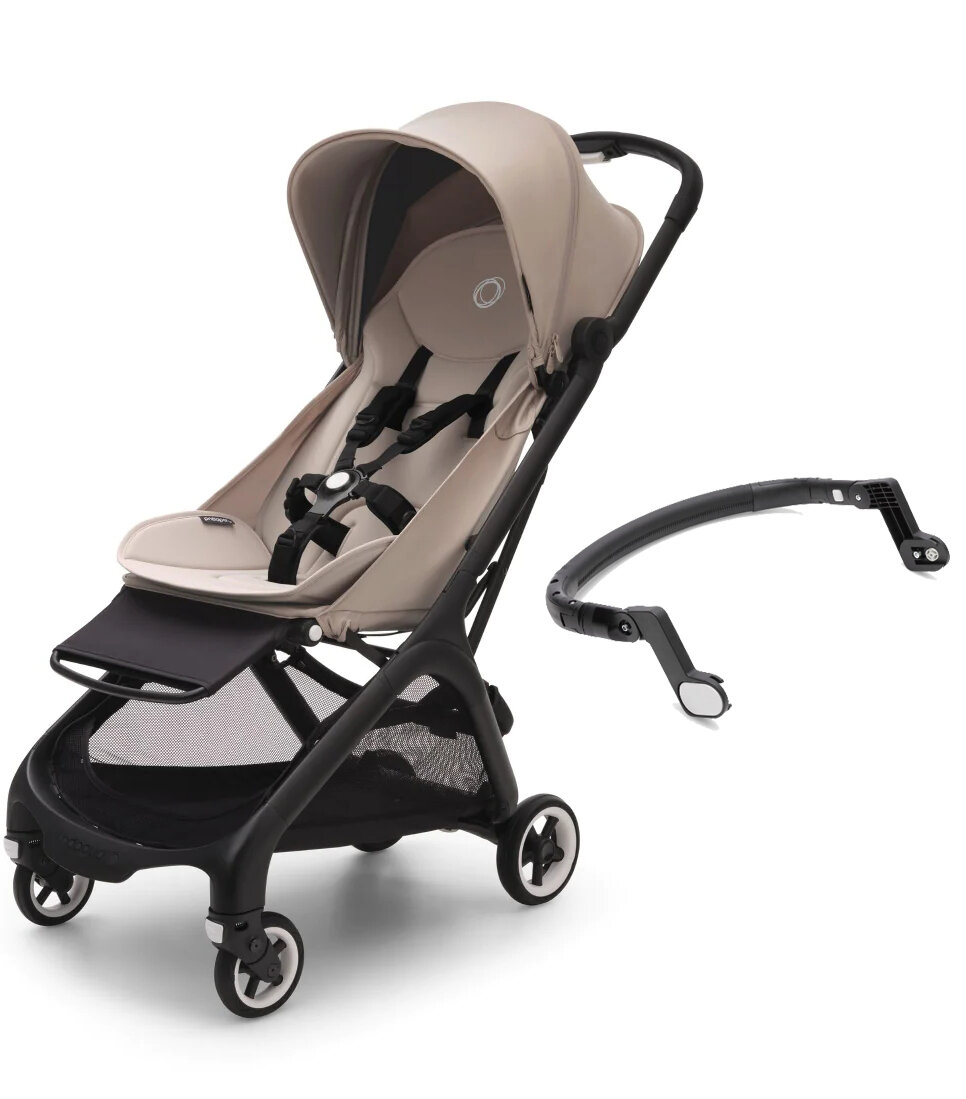 Коляска прогулочная Bugaboo Butterfly desert taupe + бампер