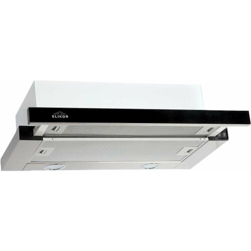 Вытяжка встраиваемая Elikor IG6514MB нержавеющая стальчерный управление кнопочное 1 мотор 1266200₽