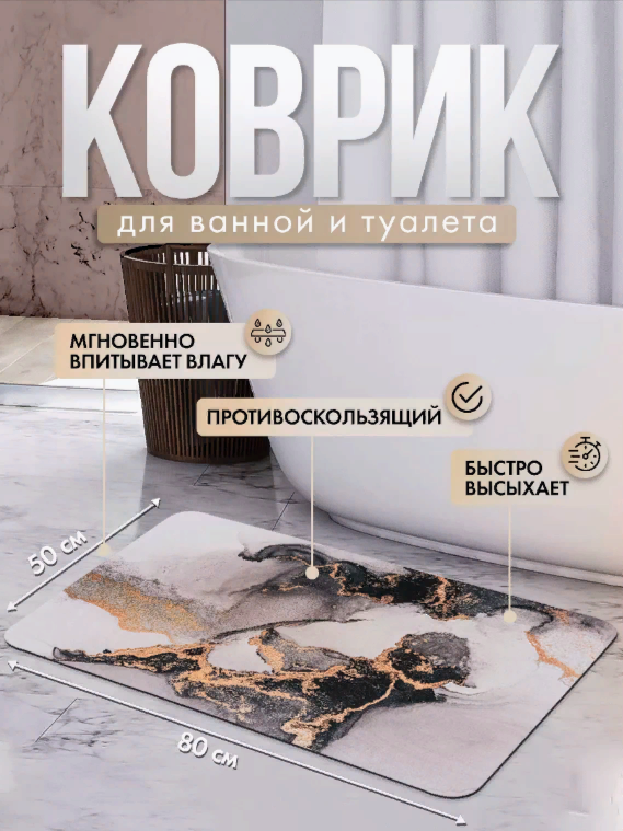 фото Коврик для ванны