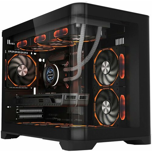 Корпус 1STPLAYER UView UV6 Black (UV6-BK) черный