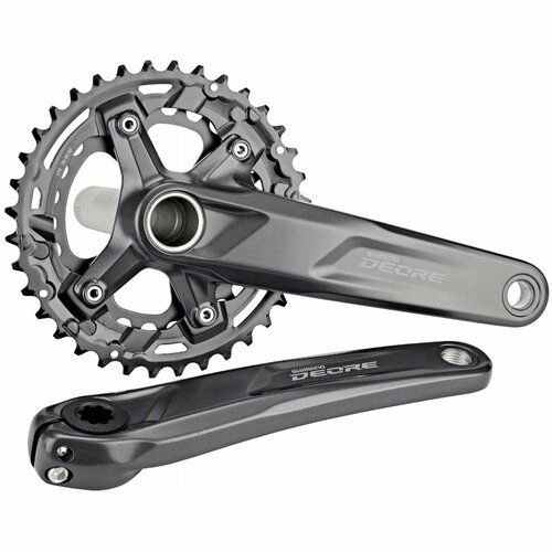 Система Shimano Deore FC4100, 170 мм, 36/26, б/уп. Черный