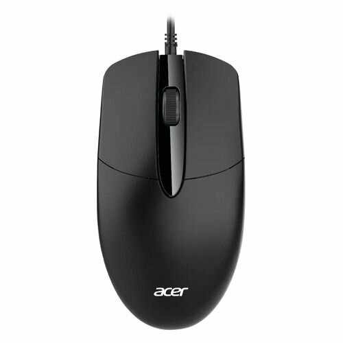 Мышь Acer OMW300, оптическая, проводная, USB, черный [zl. mcecc.01w]