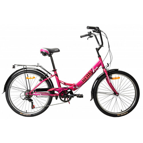 Велосипед складной Heam 246 Матовый Фиолетовый 18400₽