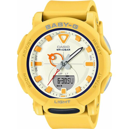 наручные часы casio baby g bga 320 9a желтый Наручные часы CASIO BGA-310RP-9A, желтый
