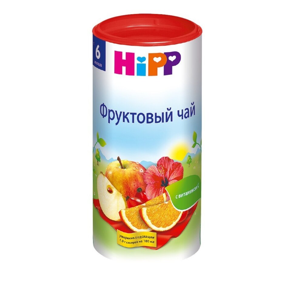 Чай детский Hipp Фруктовый с 6 месяцев