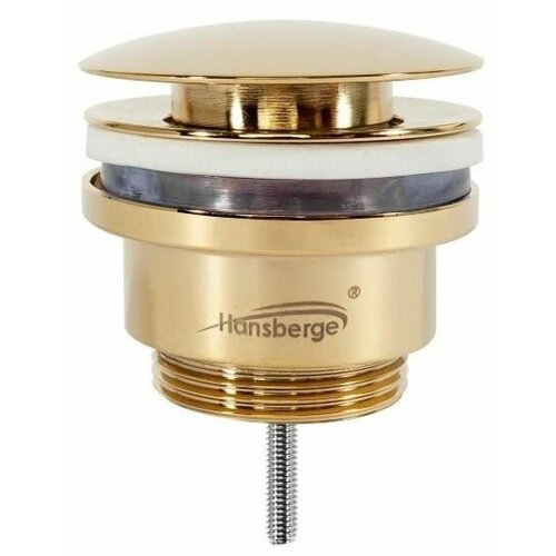 Донный клапан Hansberge H107GO золото 3100₽