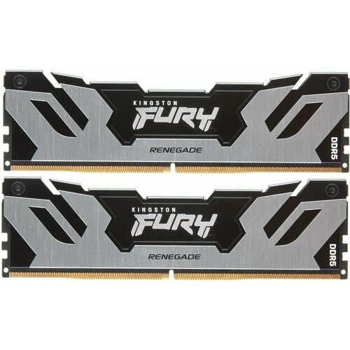 Kingston Память оперативная Kingston 32GB 7200MTs DDR5 CL38 DIMM Kit of 2 FURY Renegade Silver XMP 3584000₽