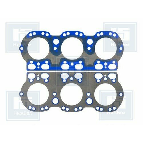 ПТП64 Прокладка головки блока ЯМЗ-236 н/о мет. син общая (ПТП)