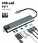 USB-концентратор с Type-C HDMI | RJ-45 | 2xUSB 3.0 | 2xType-C | S...