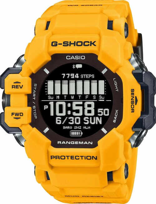 Наручные часы CASIO, желтый