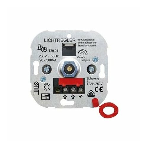 Диммер скрытого монтажа 20 500 ВА 88450 ScharnbergerHas 4034451884502 24558₽