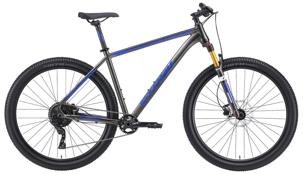 Горный велосипед Stark Armer 29.5 HD (2024) 18" Серо-синий (165-175 см)