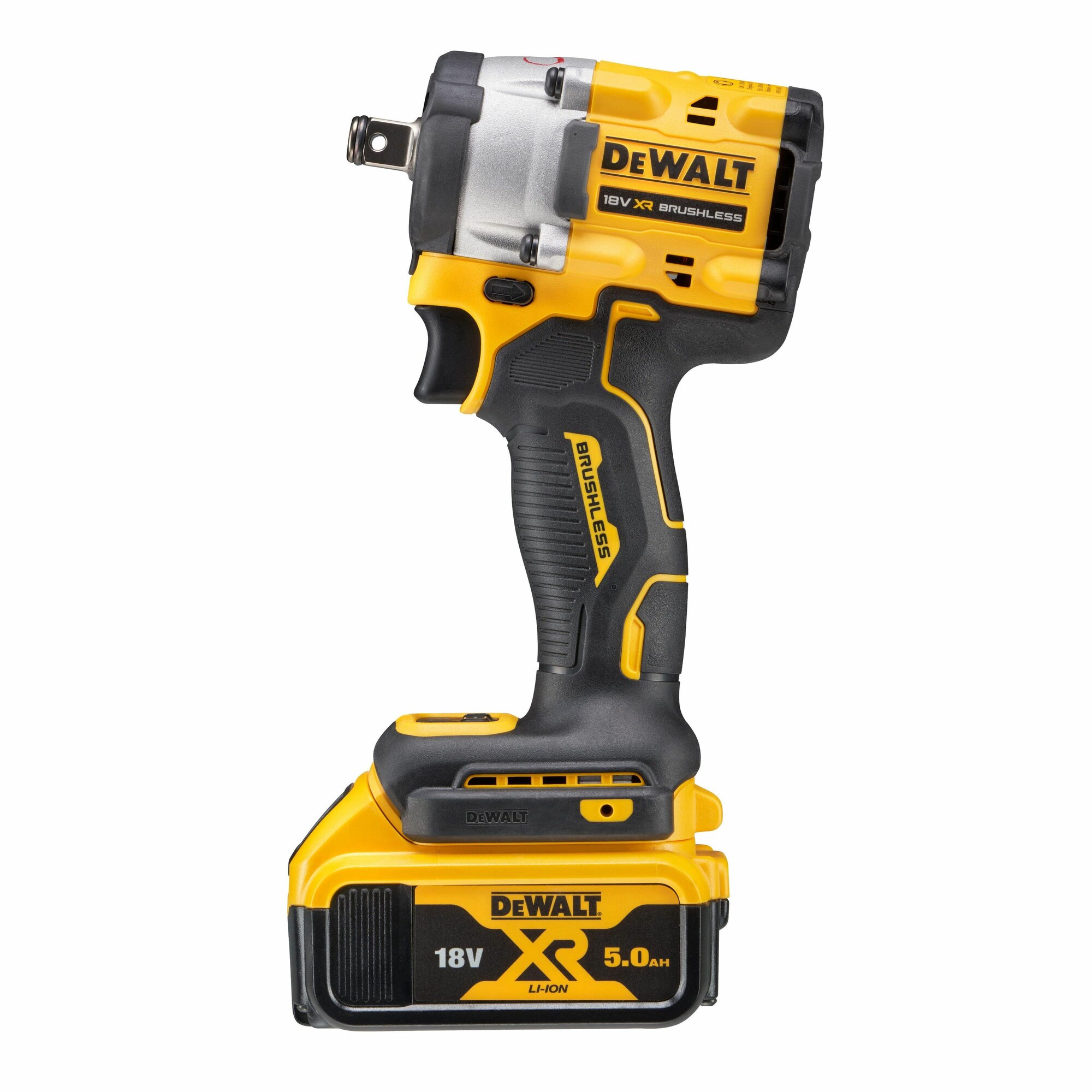 Гайковерт DeWALT DCF891P2T 1/2" COMPACT XR 18V BRUSHLESS - фото №7