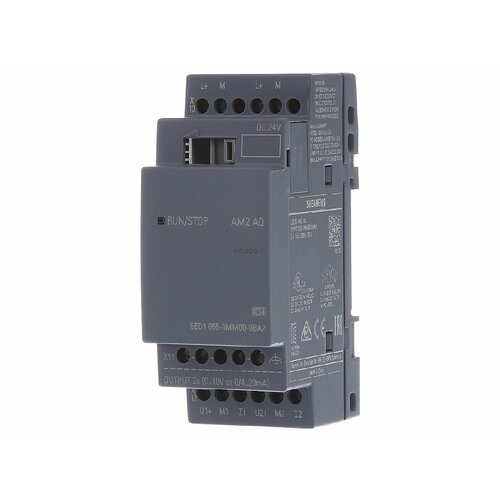 Модуль аналогового ввода / вывода ПЛК 0 In / 2 Out 6ED1055-1MM00-0BA2 – Siemens – 4034106029531