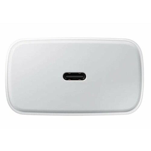 Адаптер Samsung, USB-C, 45W (5А), без кабеля, белый / Original