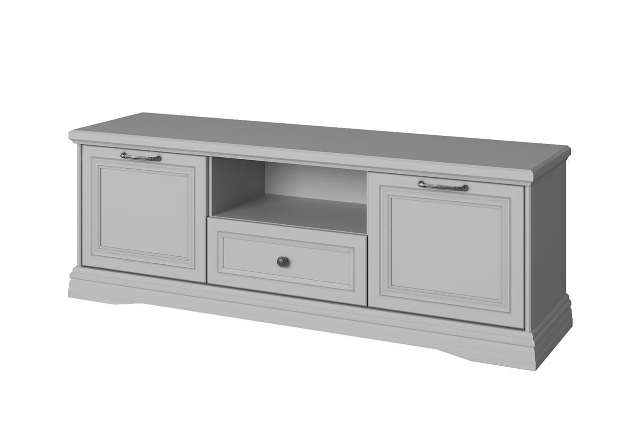 фото Тумба под телевизор Anrex Валенсия RTV 2D1SN серый