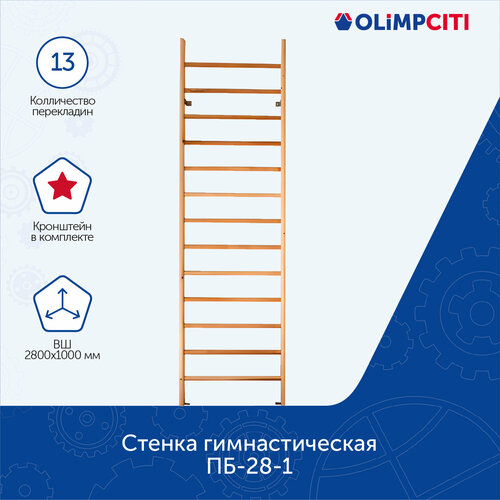 Стенка гимнастическая ПБ-28-1