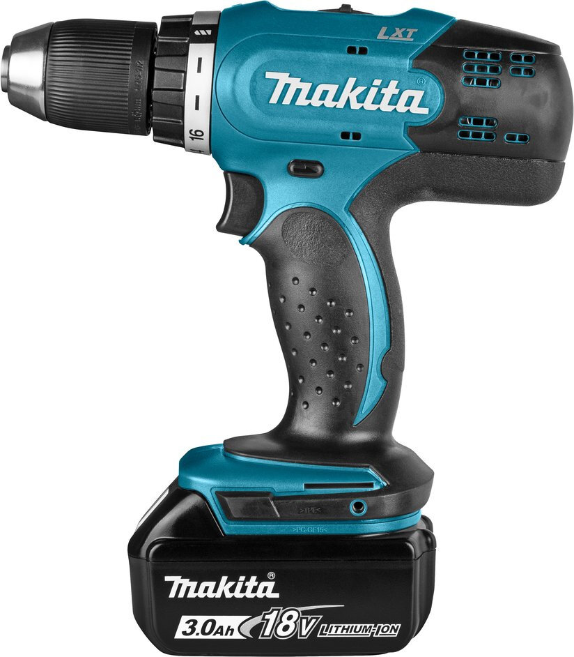 Дрель-шуруповерт Makita DDF453RFE аккум. патрон: быстрозажимной (кейс в комплекте)