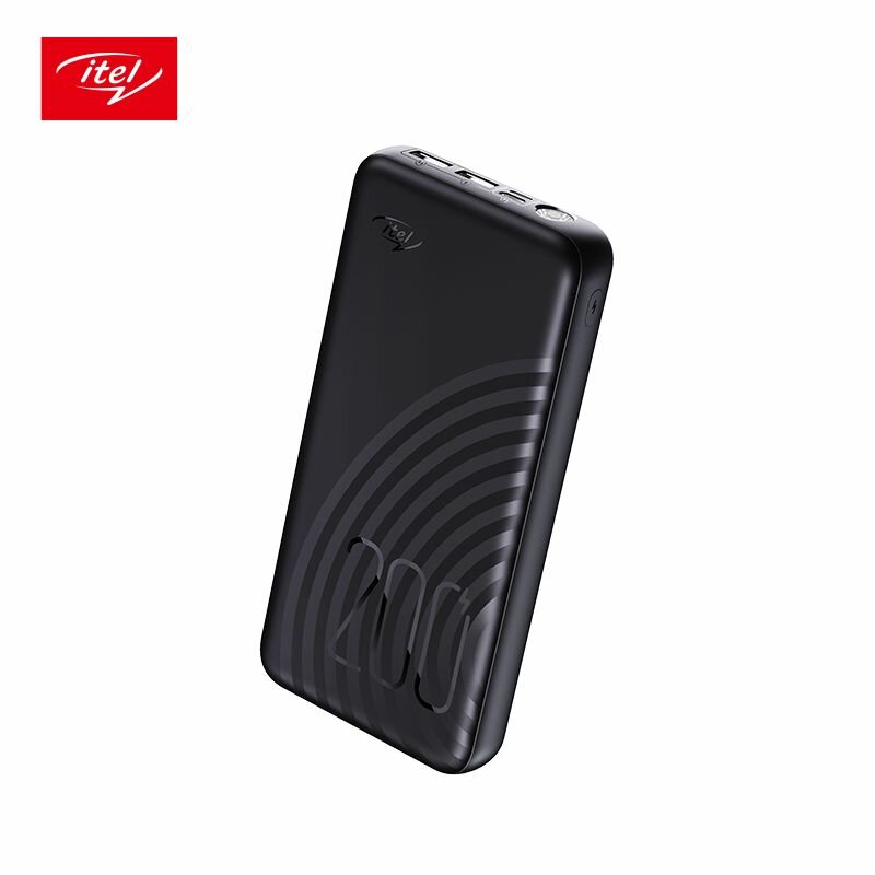 Мобильный аккумулятор Itel Star 200 20000mAh 2.1A черный