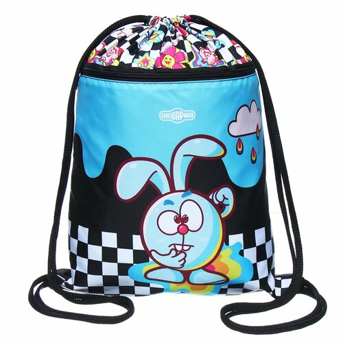 Мешок для обуви с карманом 470 х 340 мм Hatber Смешарики 1004₽