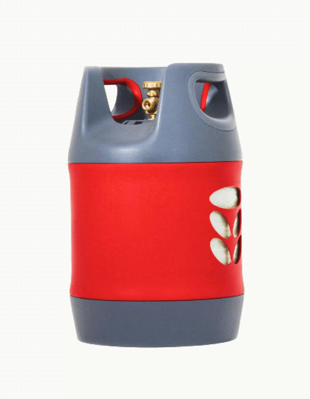 фото HPC Research Баллон композит HPC Research Classic 18,2л Серый / красный Для газовых грилей