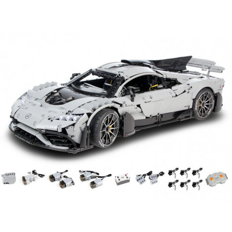 Радиоуправляемый конструктор CaDA споркар Mercedes-AMG One 1:8 - C61503W (3290 деталей)