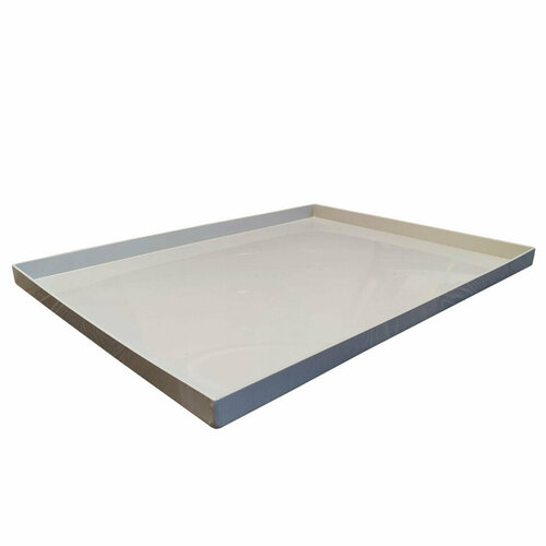 Универсальный пластиковый поддон 72х29х6 см из полипропилена, серый (ППН3/29726)