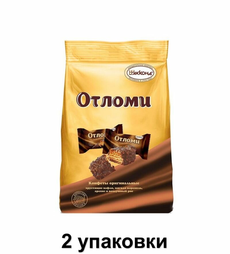 Акконд Конфеты шоколадные Отломи, 360 г, 2 уп