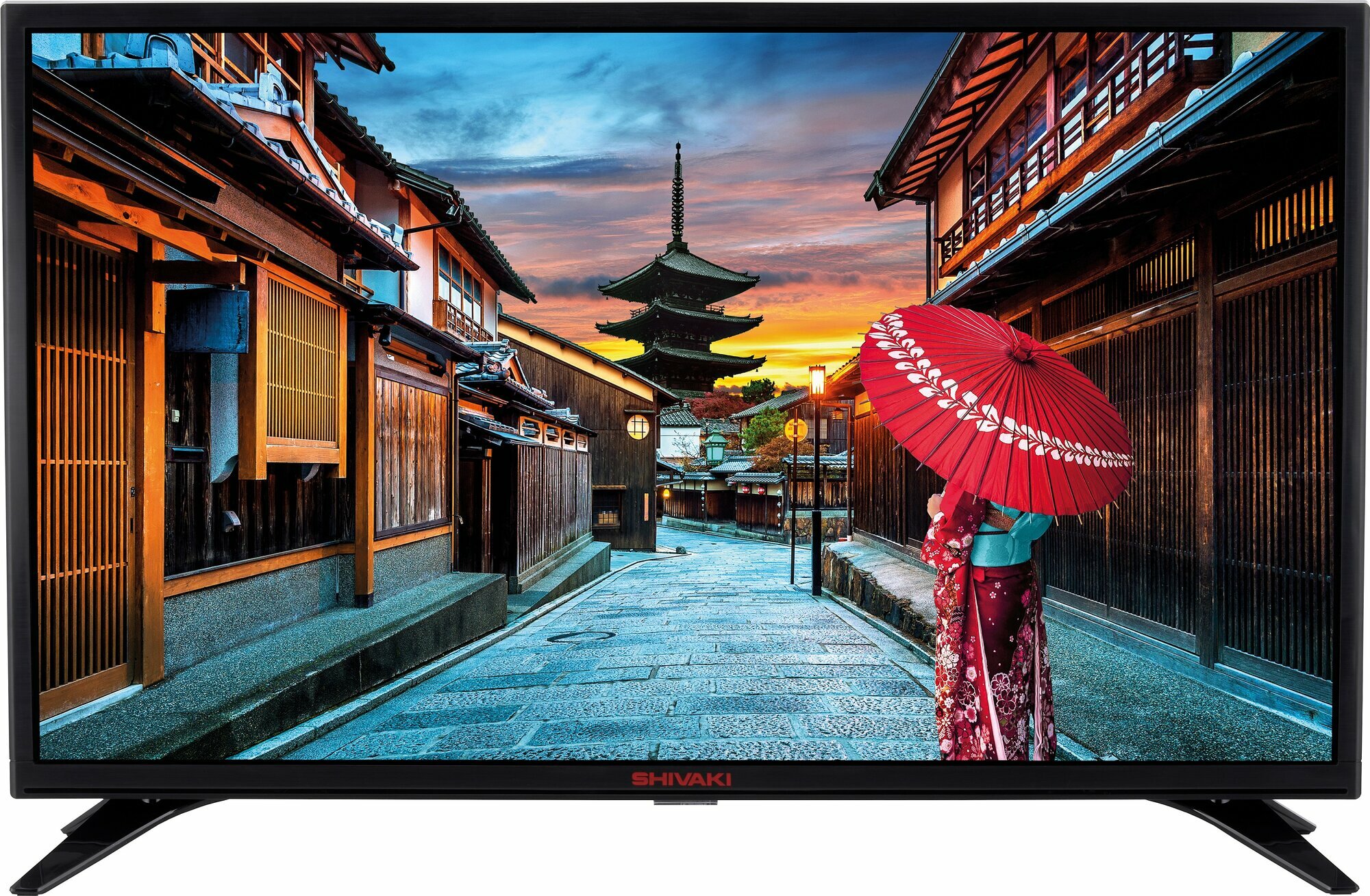 Телевизор SHIVAKI S32KH5500 32' HD Smart TV, HDR10, BT 5.0, Wi-Fi 2.4-5 ГГц, черный