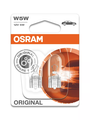 Лампа автомобильная накаливания OSRAM Original Line 2825-02B W5W 12V 5W W2.1×9.5d